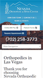 Mobile Screenshot of nevadaorthopedic.com